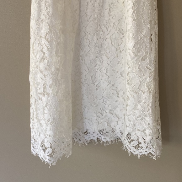 She + Sky White Lace Dress. Size Small - Picture 7 of 7